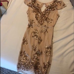 Gorgeous Rose Gold Dress
